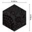 Gaudi Hex 9" x 10" Porcelain Patterned Wall & Floor Tile-1730448578