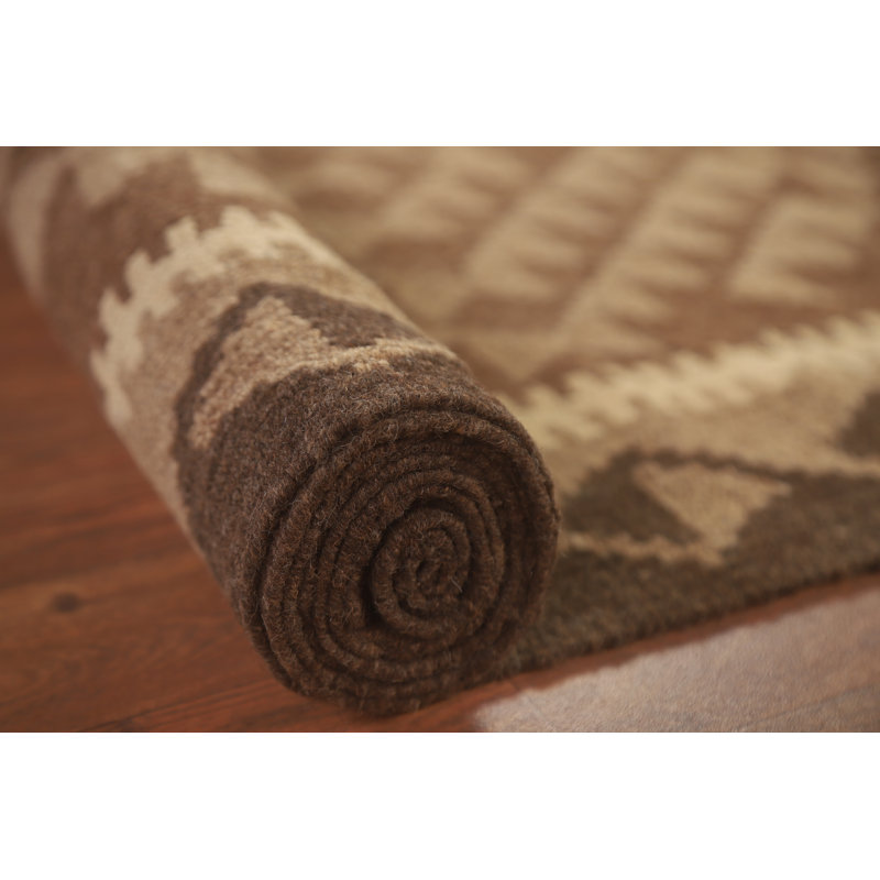 Tapis oriental géométrique Kilim 7 x 10