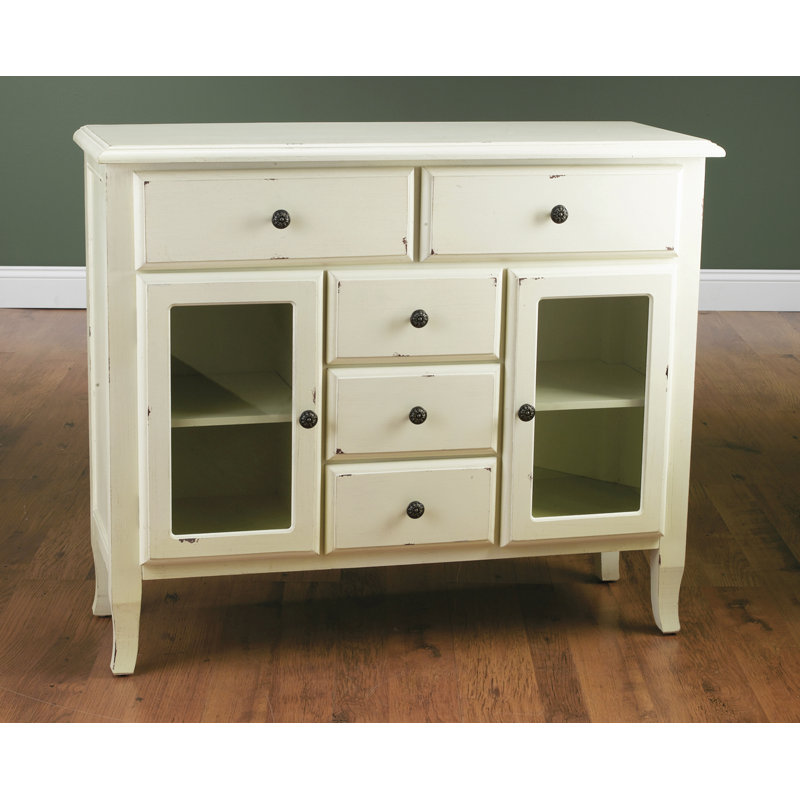 Jazlynn Accent Cabinet, Antique White
