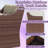 Outdoor Patio Furniture Set, 6 Piece Rattan Patio Sofa Set, Lounge Chairs With Ottomans, Coffee Table, Patio Couch Set-1560038864-1560038866
