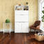 Armoire de rangement avec tablette réglable-2107682458