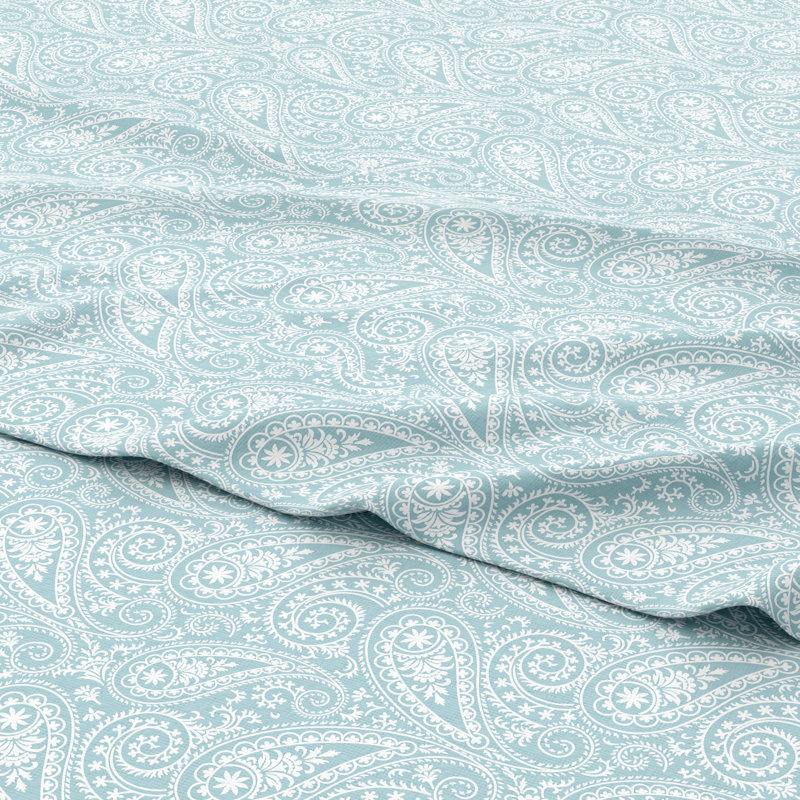 Ensemble de draps 100% flanelle de coton, Grand lit, Cachemire