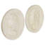 2 Piece Round Traditional Profile Wall Decor Set