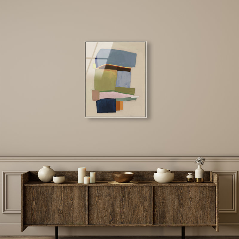 Point Of View Print by Oliver Gal, 31" H x 25" W, Silver Floater Frame