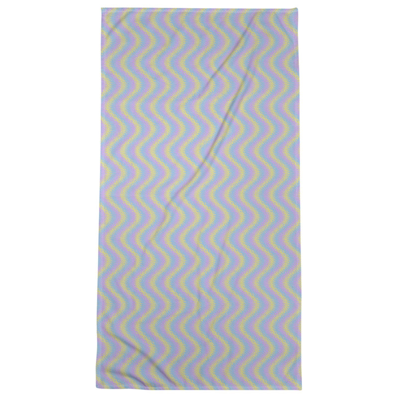 Katelyn Elizabeth Beach Towel, Multicolor Pastel
