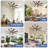 66 inch 8-Blade Ceiling Fan with LED Light Remote Control Reversible Two-tone Fan Blades Brown & Wood Grain Brown Fan Body-349259515-349259513