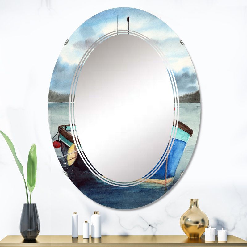 Oval Mirror, 36" x 24"