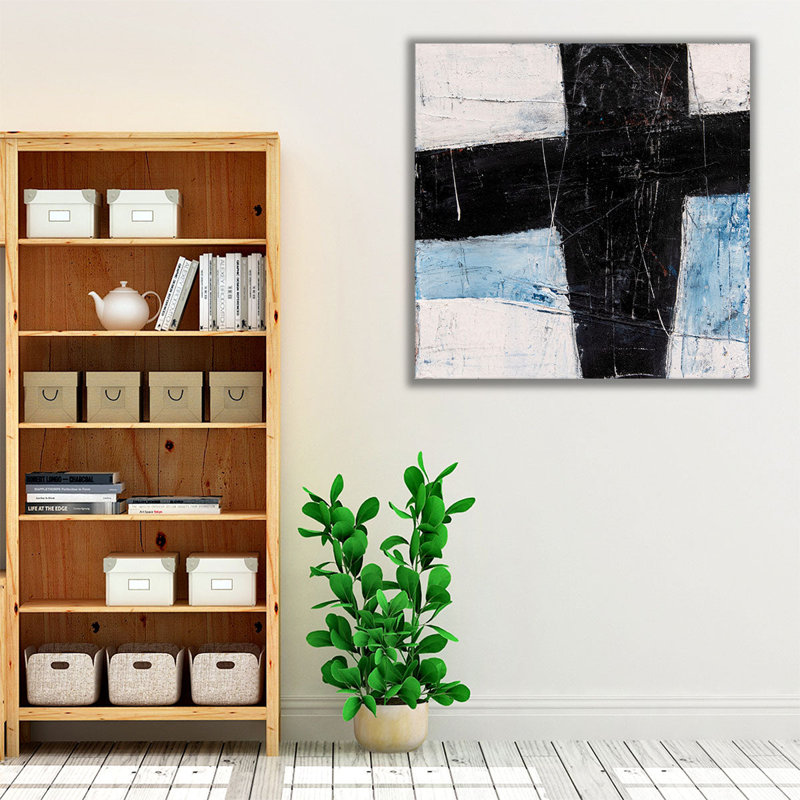 At the Crossroads - Canvas Print Wall Art, 12" H x 12" W
