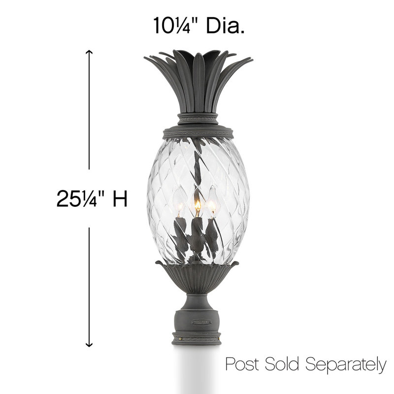 Plantation 3-Light Lantern Head