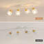 White 4-Light Iron Ceiling Spotlight