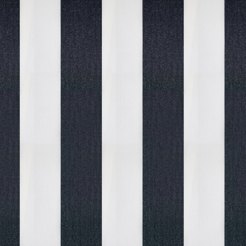 Tissu rayé pour l'extérieur, Bleu marine