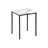 Contemporary 3-Piece Coffee and End Table Set with Durable Metal Frame and Elegant Marble Look Laminate Tops