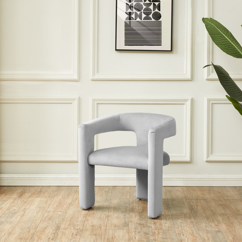 Luchanna 25 de large, Velours gris