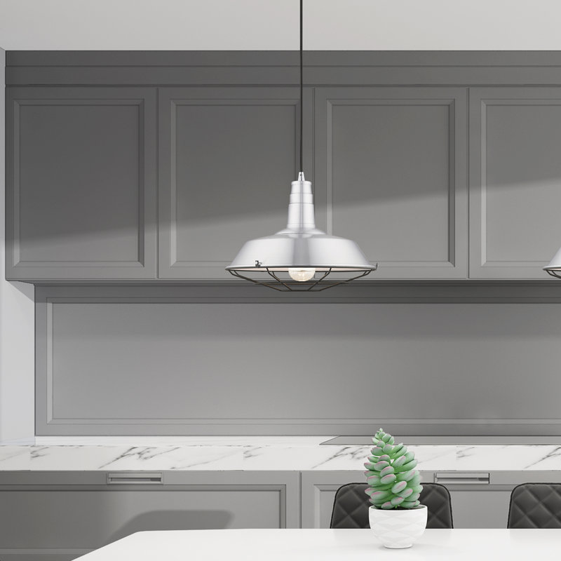 Alysen 1 - Light Pendant, Brushed Aluminum
