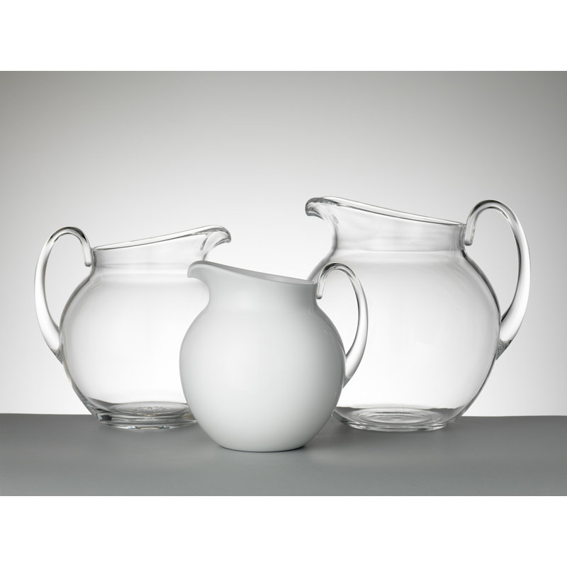 Plutone Acrylic Pitcher, White
