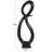 Refrenshire Aluminum Tall Looped Floor Abstract Sculpture-2072809157