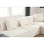 Beige - Design contemporain, rehaussant votre intérieur modulaire minimaliste en forme de L avec tissu éponge