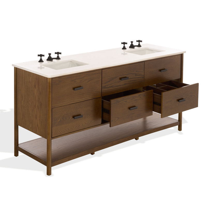Coiffeuse Kaplan, Chêne moyen