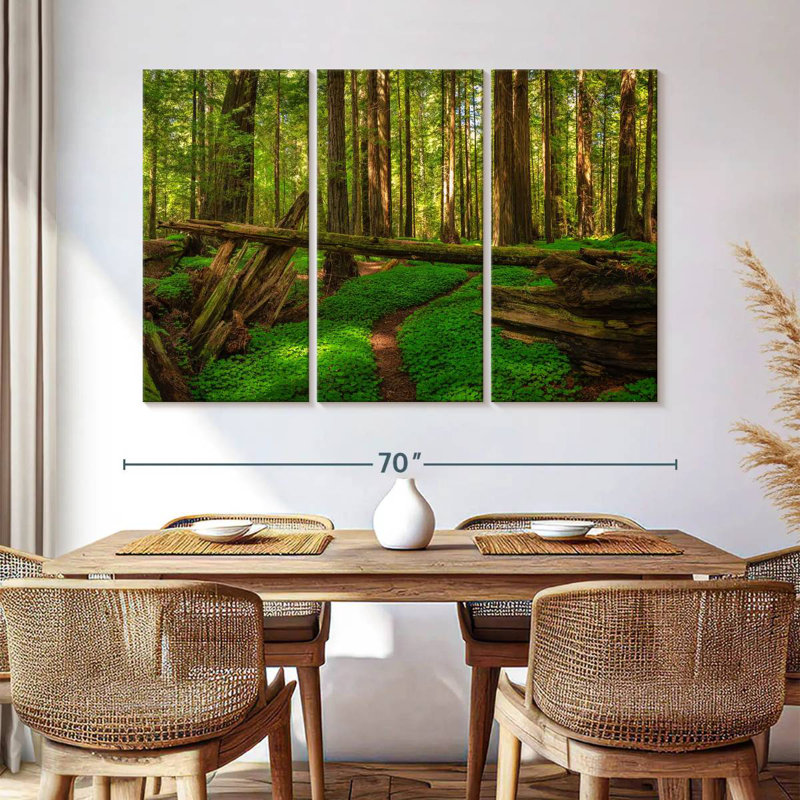 Harnek Scenic Redwood Forest, 42" H x 65" W
