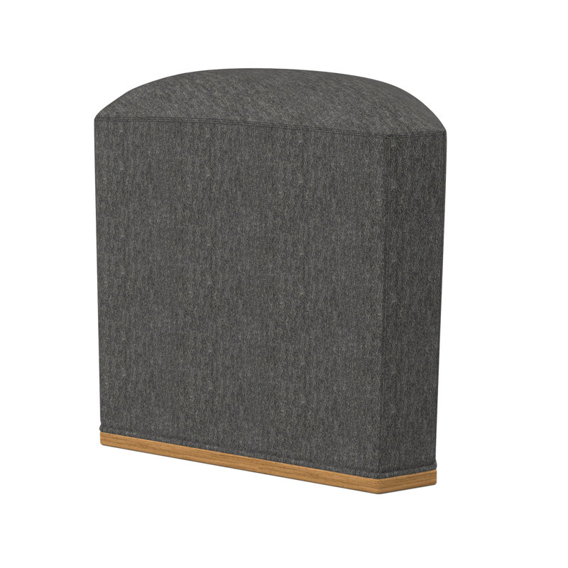 Quinn Novelty Ottoman, Libby Linen, Amber