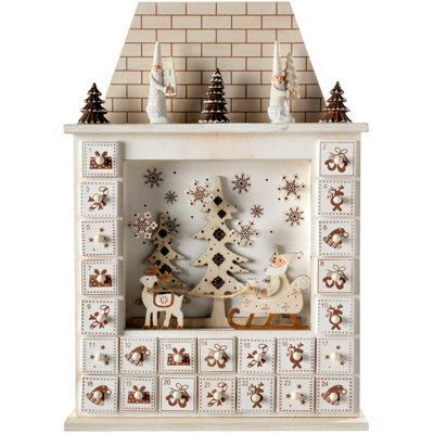 Santa House Advent Calendar