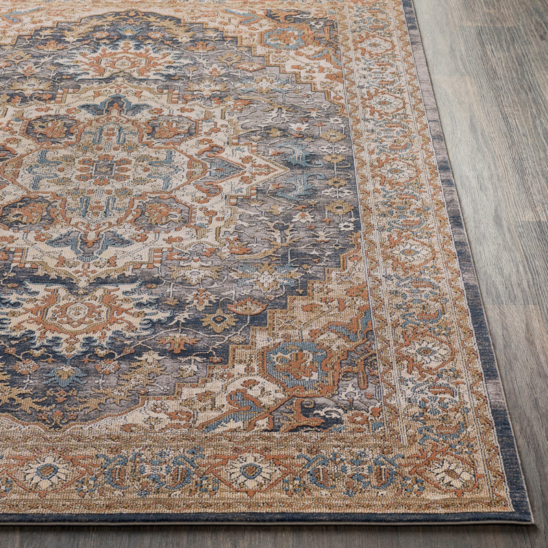 Eaker Geometric Indoor Rug, Rectangle 5'3" x 7'3"