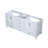 Jacques 72 in W x 22 in D Double Bath Vanity-37292151