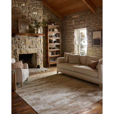 Tapis sable / beige Loloi Townes