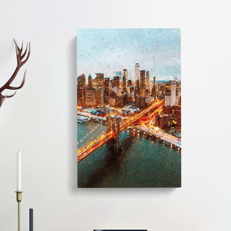Heading to New York City - Wrapped Canvas, 60cm H x 40cm W x 3cm D