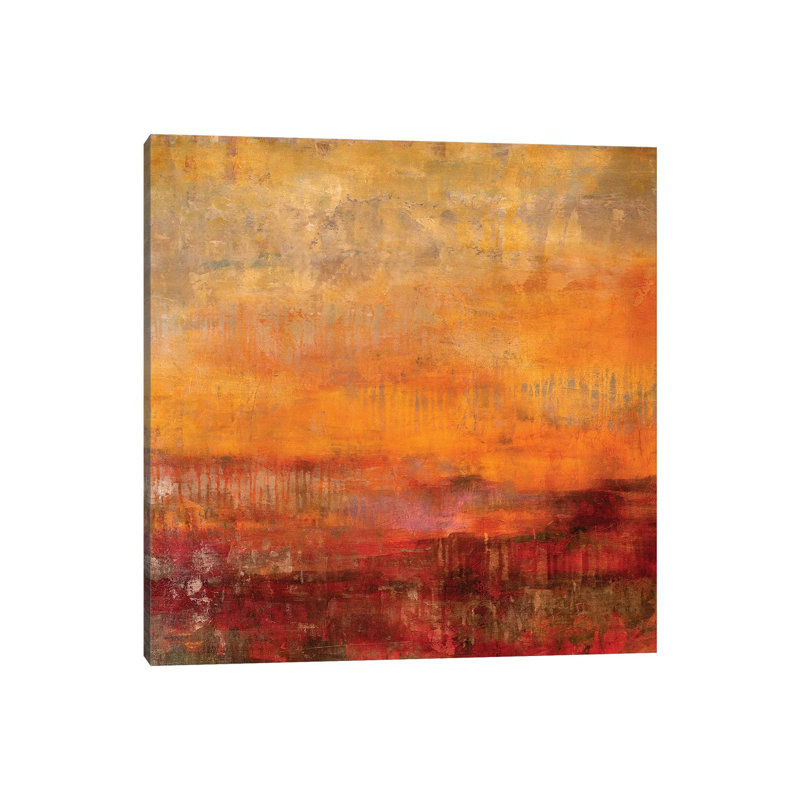 " Heading West " by Julian Spencer, No Mat, Wrapped Canvas, 18" H x 18" W x 1.5" D
