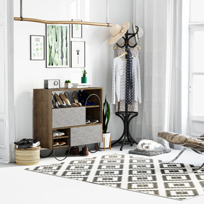 12 Pair Shoe Storage Cabinet