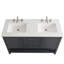 Ensemble de meuble-lavabo double 54 po Vicini-1837354126