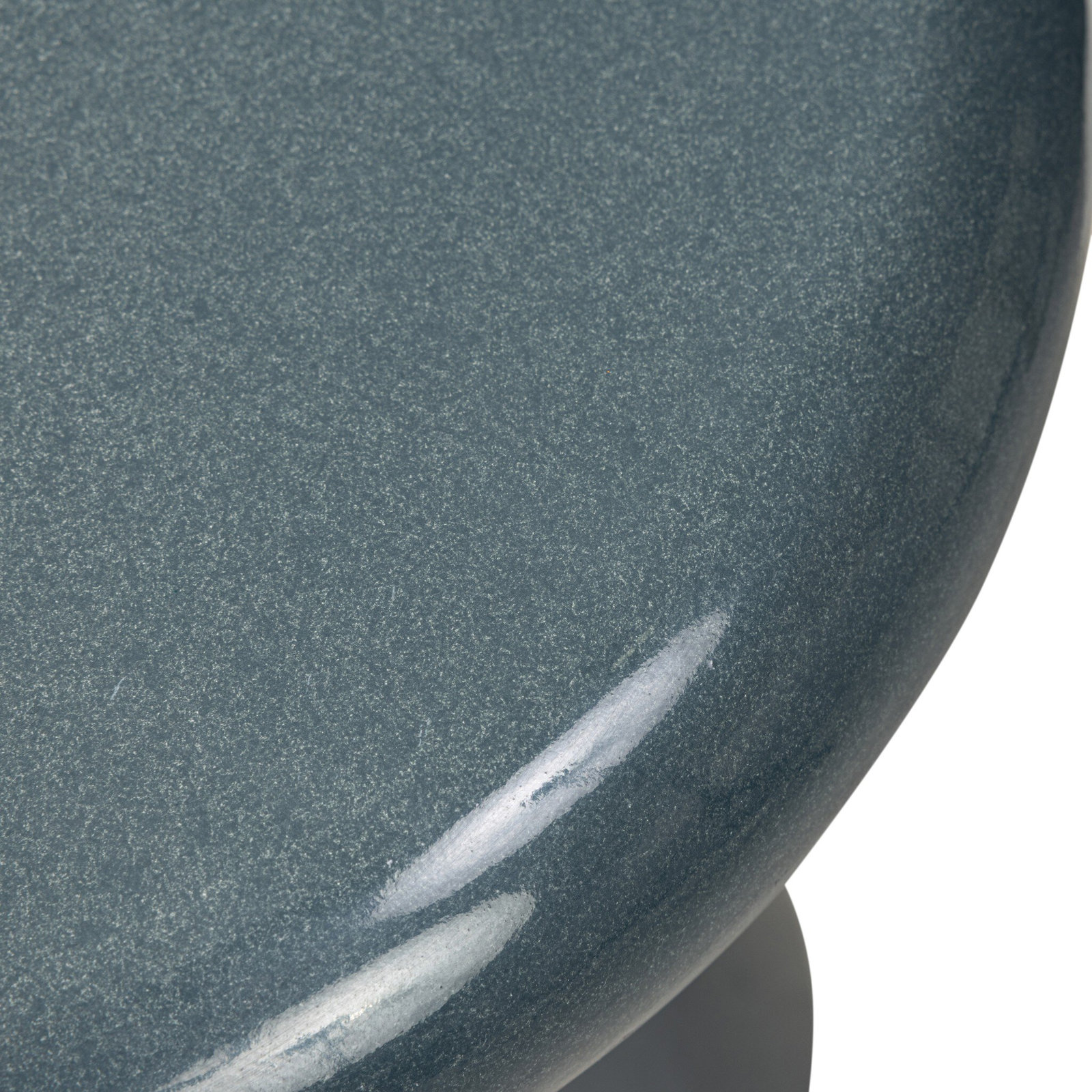 Gibraltar End Table, Smooth Slate Concrete