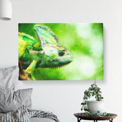 Chameleon Lizard Vol.1 - Wrapped Canvas