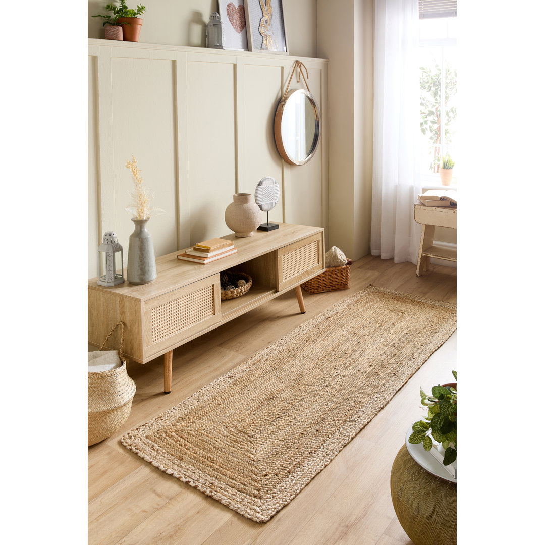 Laholm Jute / Sisal Hand Braided Area Rug