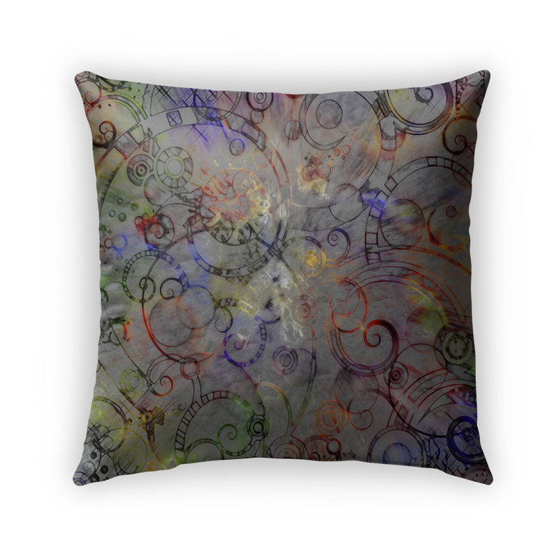 Housse de coussin carrée d’extérieur à l’infini, 26 po x 26 po