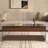 Sleek Modern Glass Coffee Table