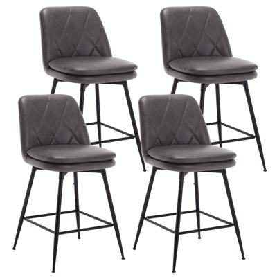 Garrey Swivel Bar & Counter Stool