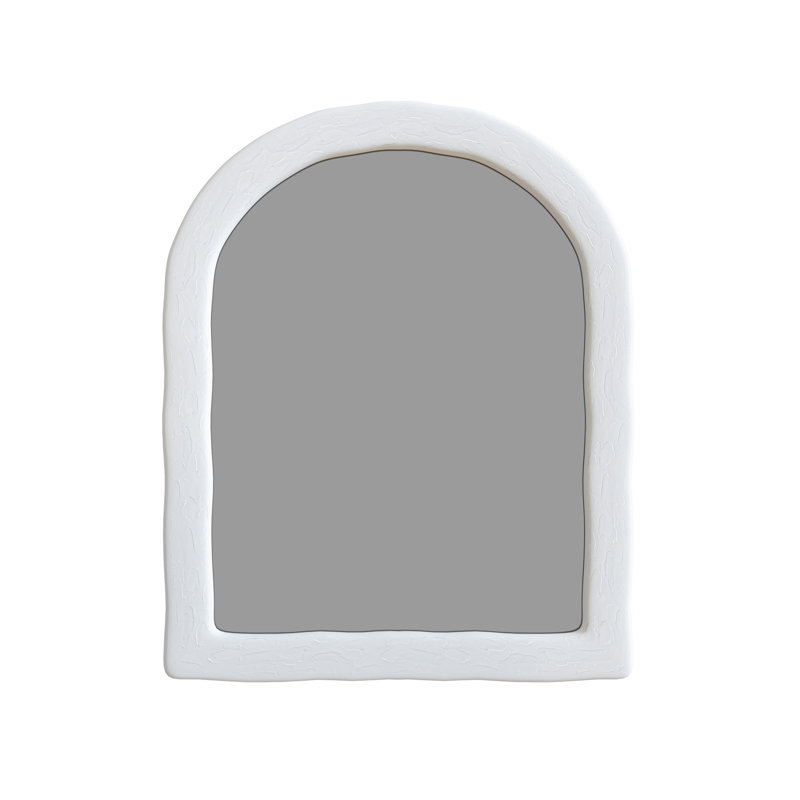 Thea 30 in. x 71 in. Mediterranean Arched Mirror, 47" x 38"
