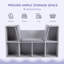 6-Cubby Kids Bookcase With Reading Nook And Cushion-357746679