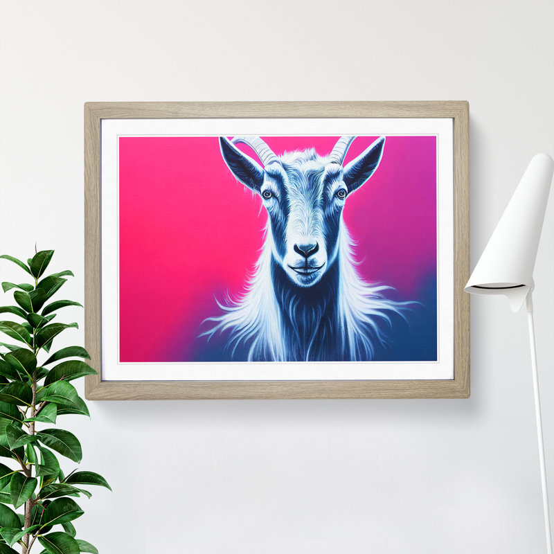 Goat in Colour Vol.4 - Framed Print