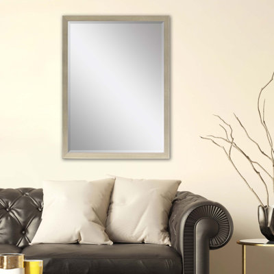 Eowyn Wood Flat Wall Mirror