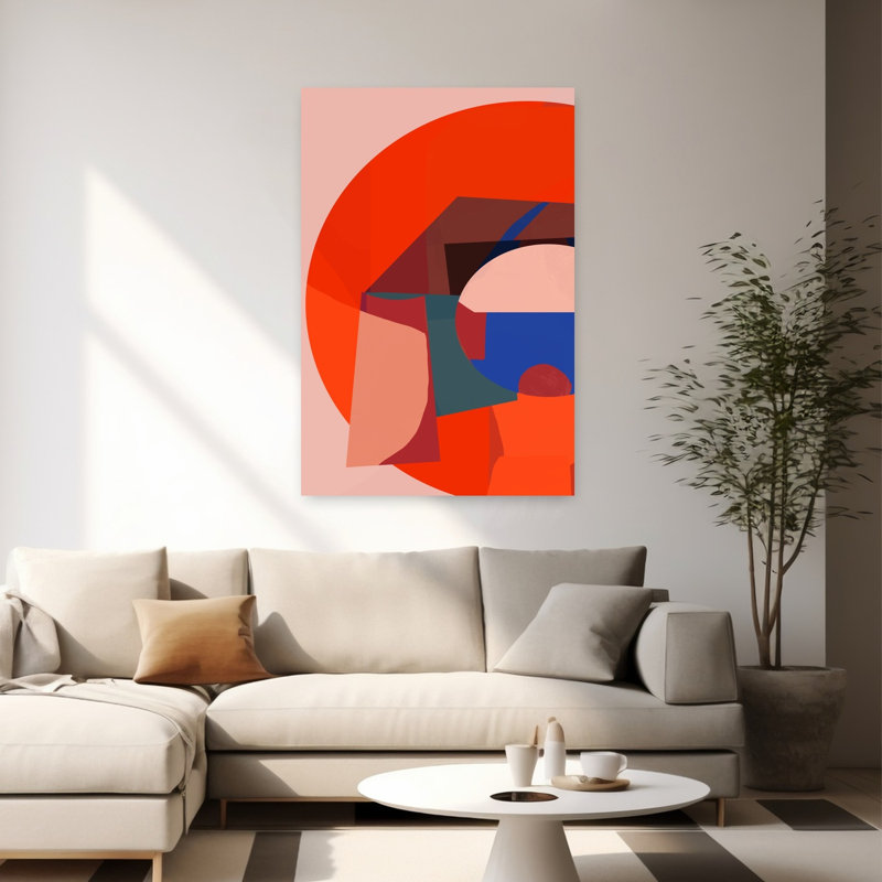 Art contemporain contemporain, H 60 po x l 40 po