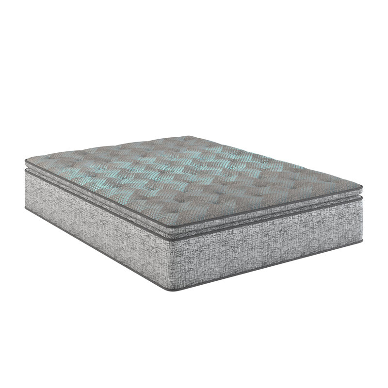 Très grand matelas à plateau-coussin de 10 pouces avec mousse moyenne pour un soutien du corps personnalisé, Très grand lit