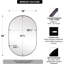 Miroir de salle de bain Kaitlee Cadre en acier inoxydable-1729450626-1714574049-1714574055