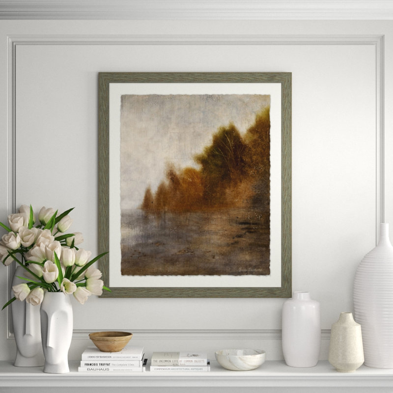 Old Trees 2 - Picture Frame Painting
