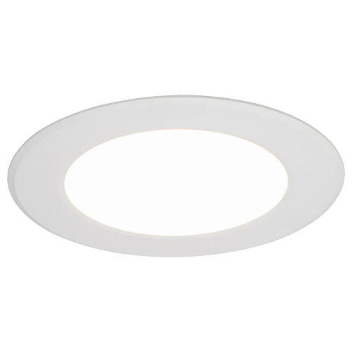 Indoor Downlight (White) 2600lm Warm White LED Integrated Spotlight with IP20 Rating - 4L1/2112