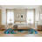 Machine Washable Space Brown Area Rug-1323893035
