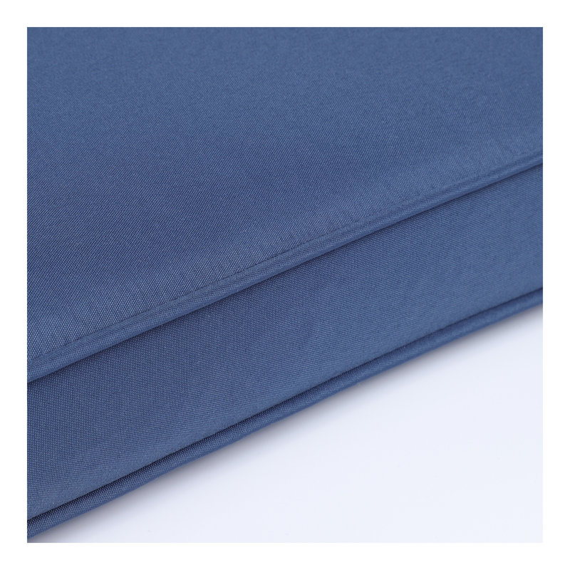 Ensemble de coussins de chaise longue pour l'extérieur, 2, Bleu