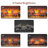 42"Infrared Electric Fireplace With Removable Trim Kit Insert-1291763537